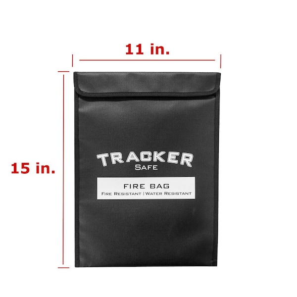 Tracker Safe 15 in. x 11 in. x .5 in. Fire and Water Resistant Bag for  Security Safes - Medium FB1511 - The Home Depot