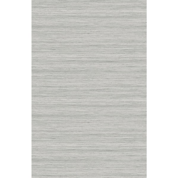 Seabrook Designs Stoneware Shantung Silk Embossed Vinyl Unpasted Wallpaper Roll 60.75 sq. ft.