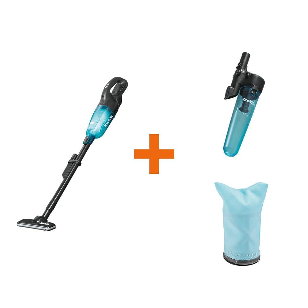 Have a question about Makita 18V LXT Brushless 3-Speed Vacuum with Black  Cyclonic Vacuum Attachment with Lock and Reusable Stick Vacuum Filter? Pg  The Home Depot