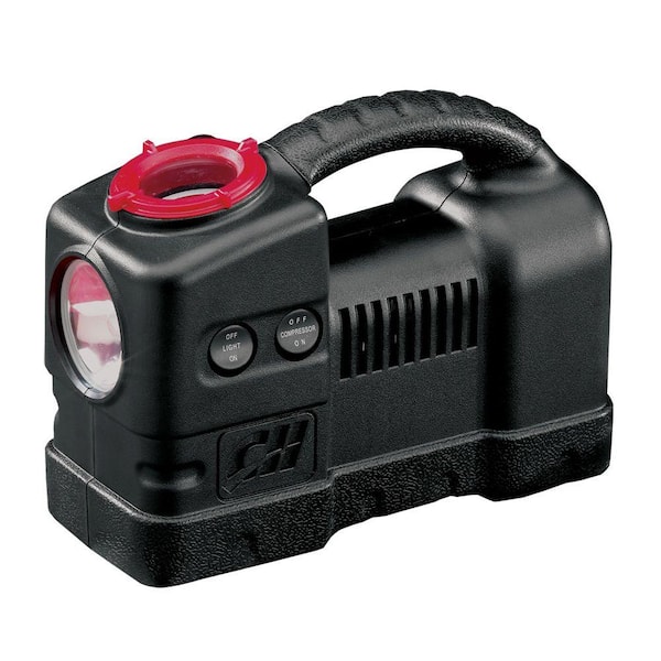 Campbell Hausfeld 12-Volt Inflator with Safety Light