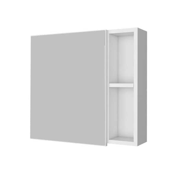 Unbranded 19.6 in. W x 18.6 in. H Rectangle Framless Mirror Wall Mirror Bathroom Vanity Mirror