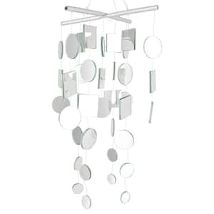 Asli Arts Collection, Mirror Chime, Medium 20 in. Wind Chime C125