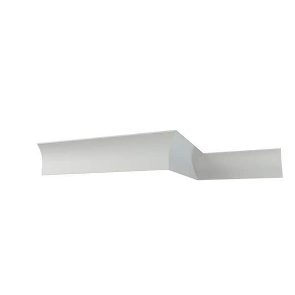 Isla 4 in. D x 11.75 in. W x 12 in. L Polyurethane Crown Moulding Sample