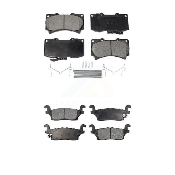 TEC Front Rear Ceramic Brake Pads Kit For Hummer H3 H3T KTC-100074