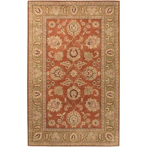 Grafton Dark Rust Wool 2 ft. x 3 ft. Area Rug