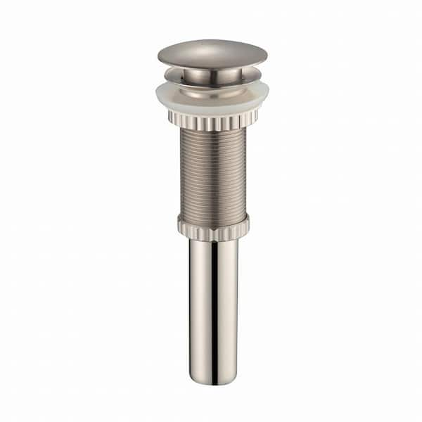 KRAUS Pop-Up Drain in Satin Nickel