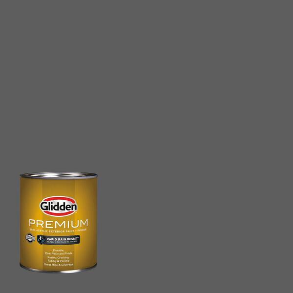 Glidden Premium 1 qt. PPG0996-7 Summer Shadow Satin Exterior Latex
