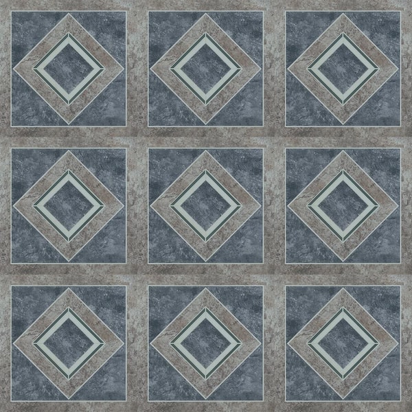 Lucida USA BaseCore Roman 12 in. x 12 in. 2mm Vinyl Peel & Stick Floor