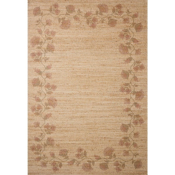 Chris Love Julia Rue Natural / Multi 9 ft. 3 in. x 13 ft. Transitional Area Rug