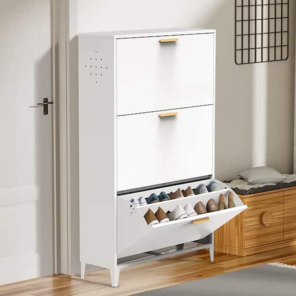 YOFE H x W White Freestanding/Wall Mount