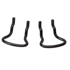 thumbnail image 2 of ProCraft Metal 8 Inch Shelf Bracket – Garage Pegboard Hanger – Fits 1/8 & 1/4 Pegboard – 2 Pack 2 of 6