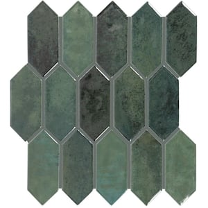 Miramo Reef 11 in. x 12 in. Glazed Ceramic Picket Mosaic Tile (700.8 sq. ft./pallet)