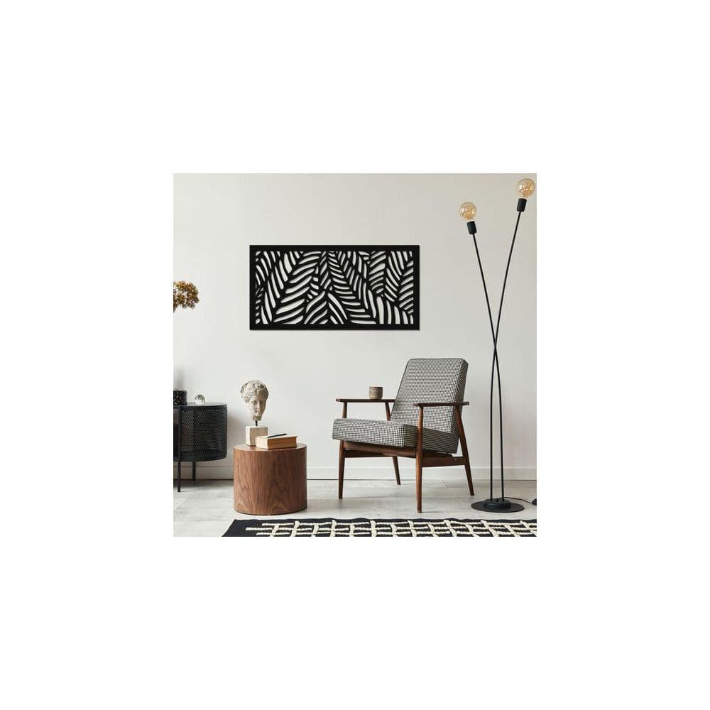 Tahiti Charcoal Recycled Polymer Decorative Privacy Panel, 48" x 24"
