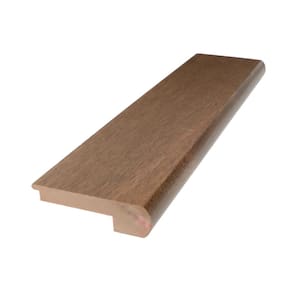 Dirt 0.375 in. Thick x 2.78 in. Wide x 78 in. Length Hardwood Stair Nose