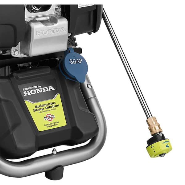 RYOBI 3100 PSI 2.3 GPM Cold Water Gas Pressure Washer with Honda