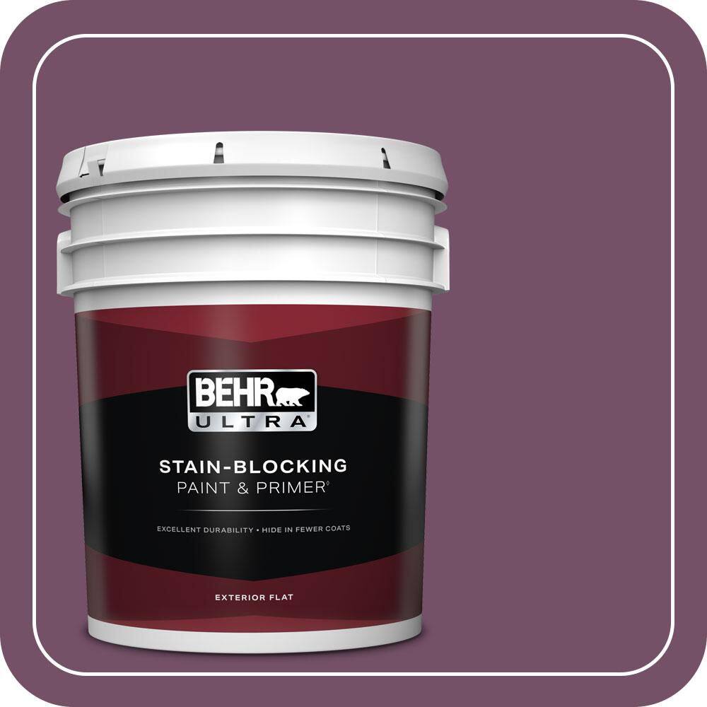 5 gal. #690D-7 Radicchio Flat Exterior Paint & Primer price history on PriceWatchPro