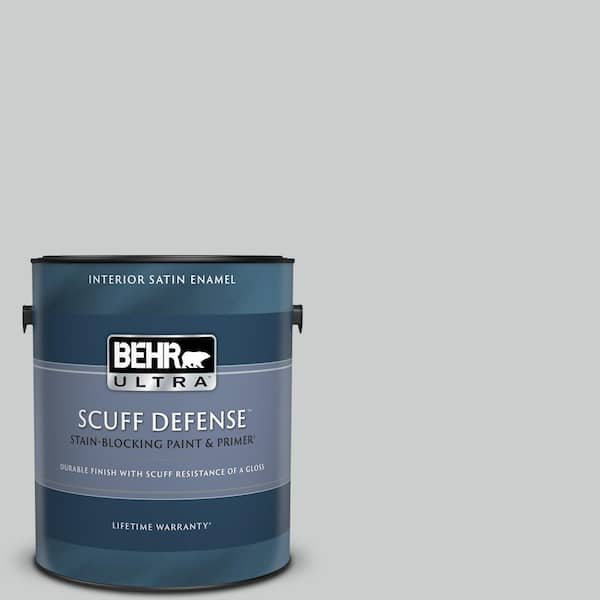 BEHR ULTRA 1 gal. N5002 Loft Space Extra Durable Satin Enamel