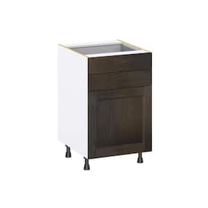 Lincoln Chestnut Solid Wood Assembled Base Kitchen Cabinet with 2 Drawers (21 in. W x 34.5 in. H x 24 in. D)