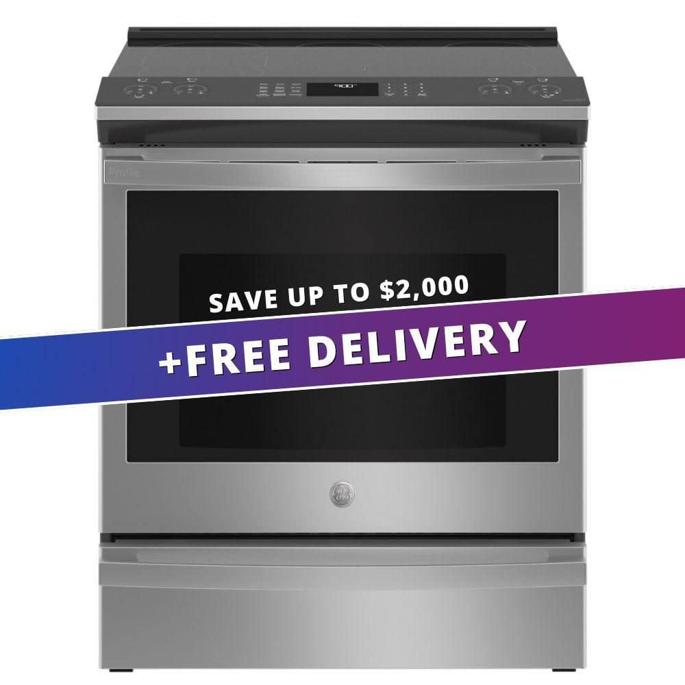 Amway - Amway Induction Range Ⅲ Samsung Open Box 6.3 cu. ft. Slide In Induction Range with