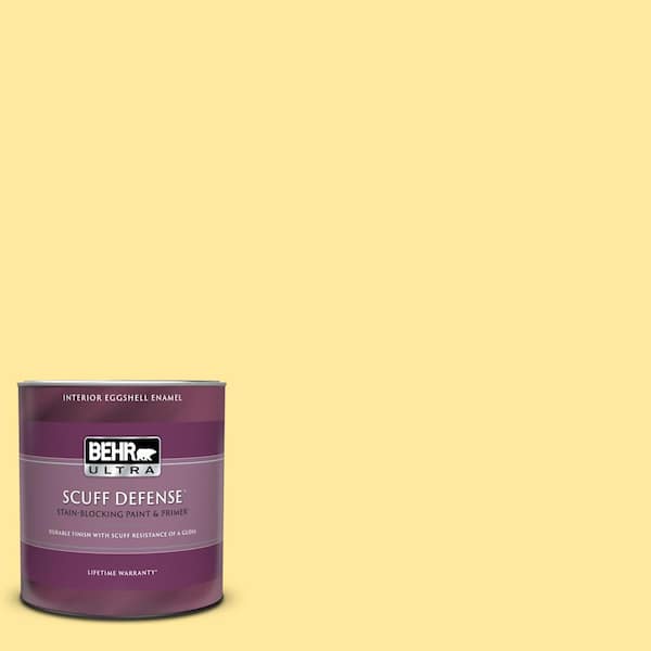 BEHR ULTRA 1 qt. #P300-4 Rise and Shine Extra Durable Eggshell Enamel Interior Paint & Primer