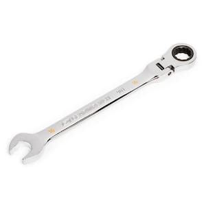 16 mm Metric 90-Tooth Flex Head Combination Ratcheting Wrench