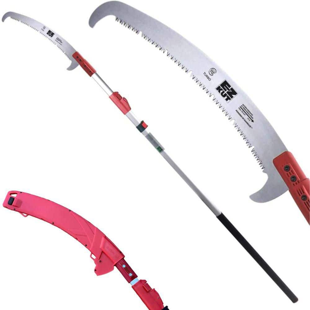 14 in. High Carbon Steel Blade, 20 Feet Telescopic Pole Saw for Tree Trimming, Manual Stainless, Pruning Saw price history on PriceWatchPro