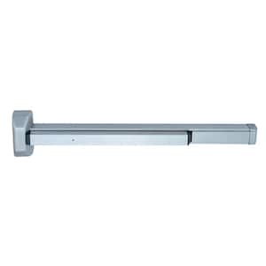 Door Push Bar 28-36 in Panic Exit Device Lock Emergency Hardware w/ Handle 
