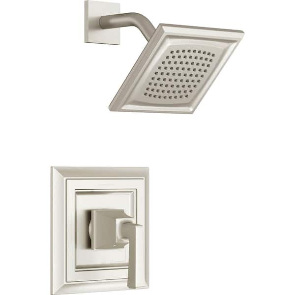 American Standard Town Square S Shower Faucet Trim Kit for Flash Rough-in Valves in Brushed Nickel (Valve Not Included)