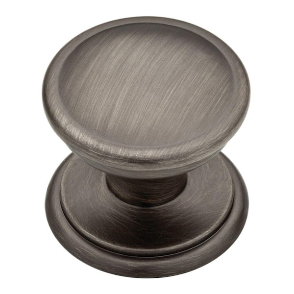Liberty Chapman 1-3/8 in. (35 mm) Heirloom Silver Round Cabinet Knob