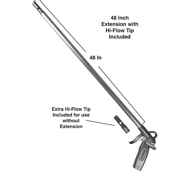 Primefit Extreme Performance OSHA Blowgun w 48 in. Extension and