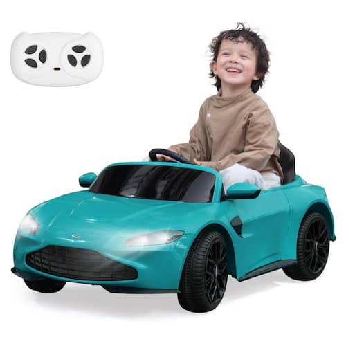 12-Volt Licensed Aston Martin Kids Ride on Toy Car Electric Car