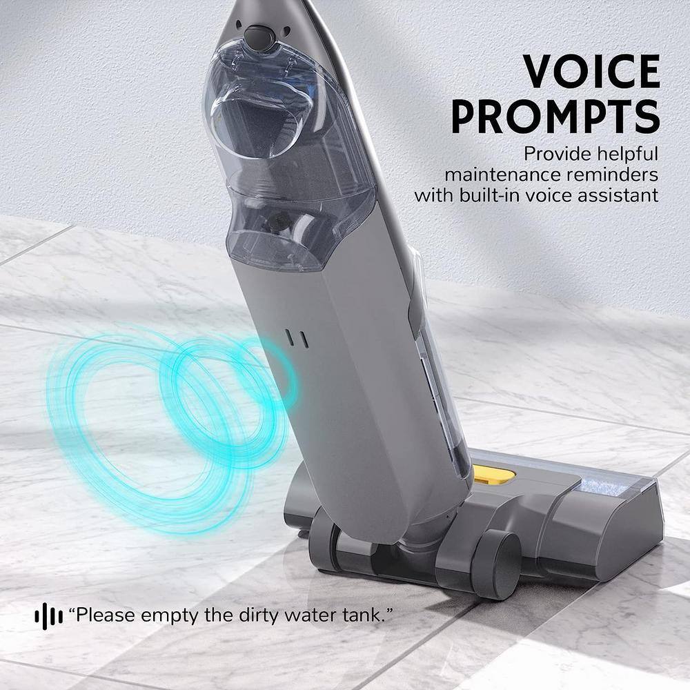 Dark Gray Cordless Stick Vacuum with HEPA Filter