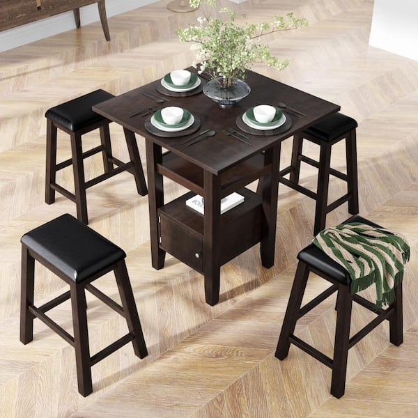 dining table set 4 seater foldable