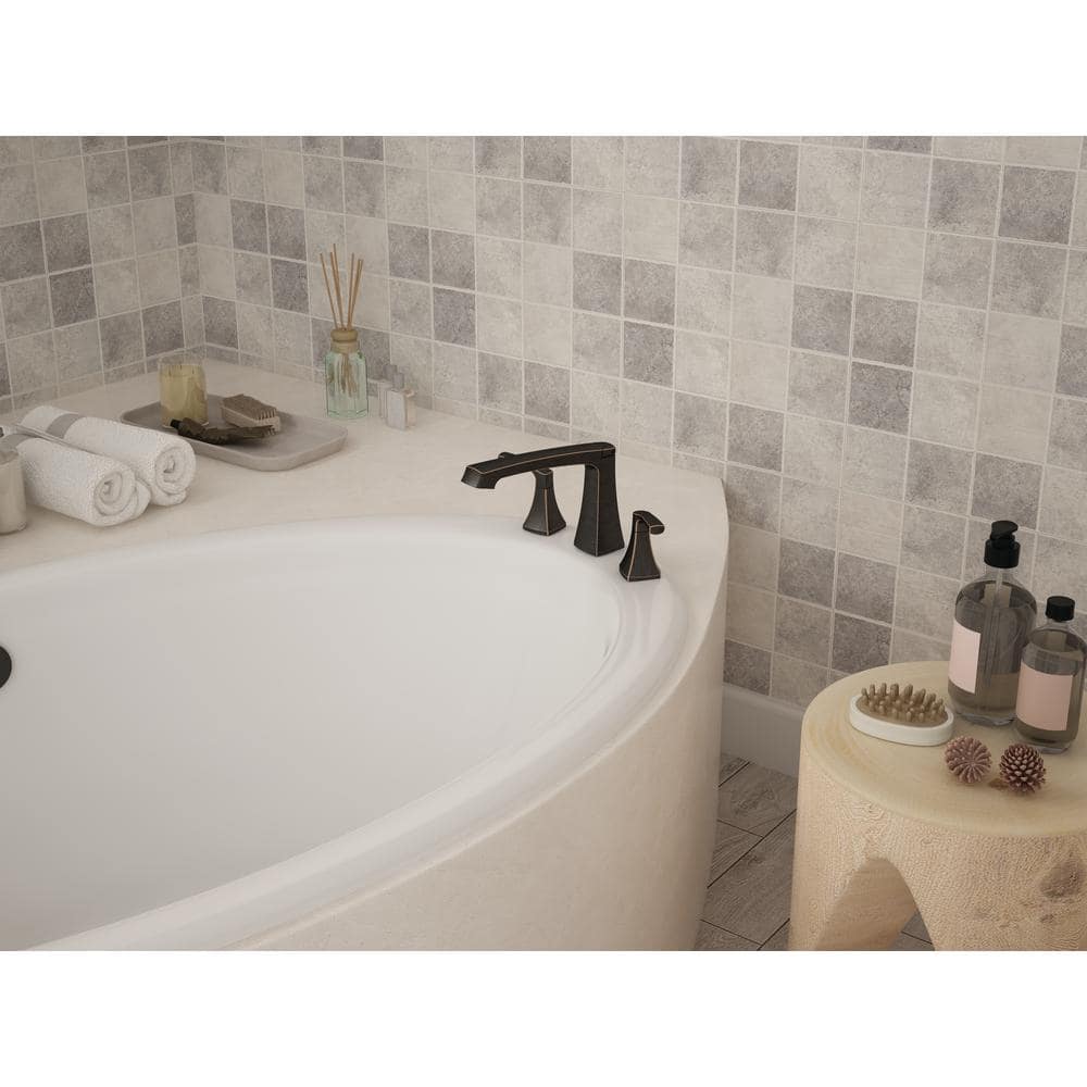 Cardania Oil-Rubbed Bronze 2-Handle Roman Tub Faucet