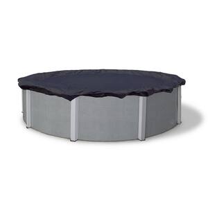 8-Year 15 ft. x 30 ft. Oval Navy Blue Above Ground Winter Pool Cover
