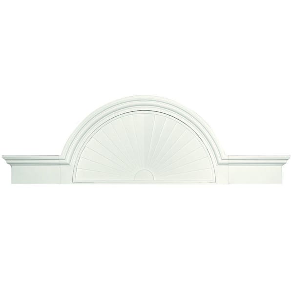 Builders Edge 36 in. - 69 in. Flat Panel Window and Door Accent in 123 White-DISCONTINUED