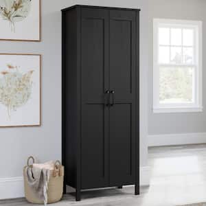 Select Raven Oak Accent Storage Cabinet with 2-Doors