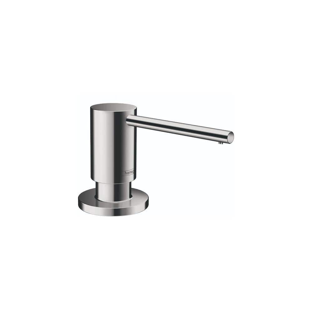 German Engineered Steel Optik Modern Soap Dispenser