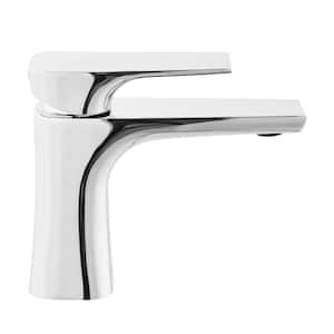 Monaco Single-Handle Single-Hole Bathroom Faucet in Chrome