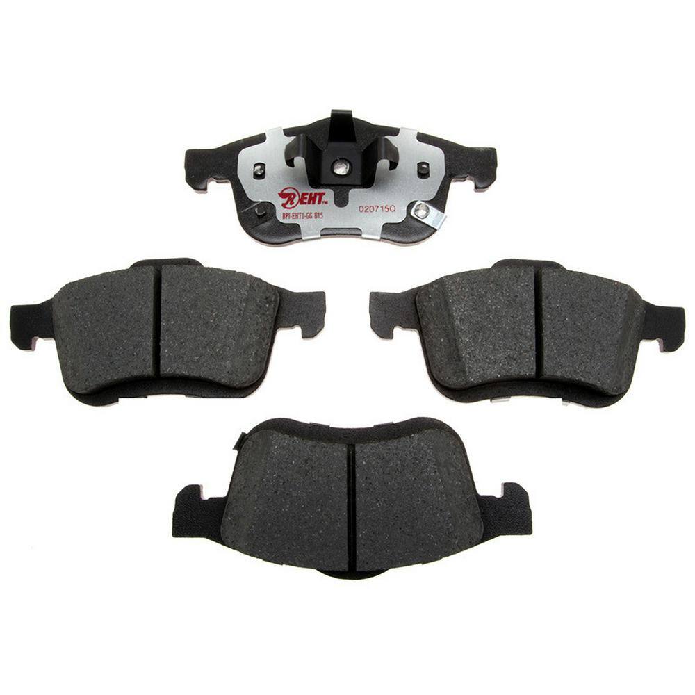 Ceramic Brake Pad Set Front & Rear For 2012-2017 Fiat 500 – 10-Year Warranty