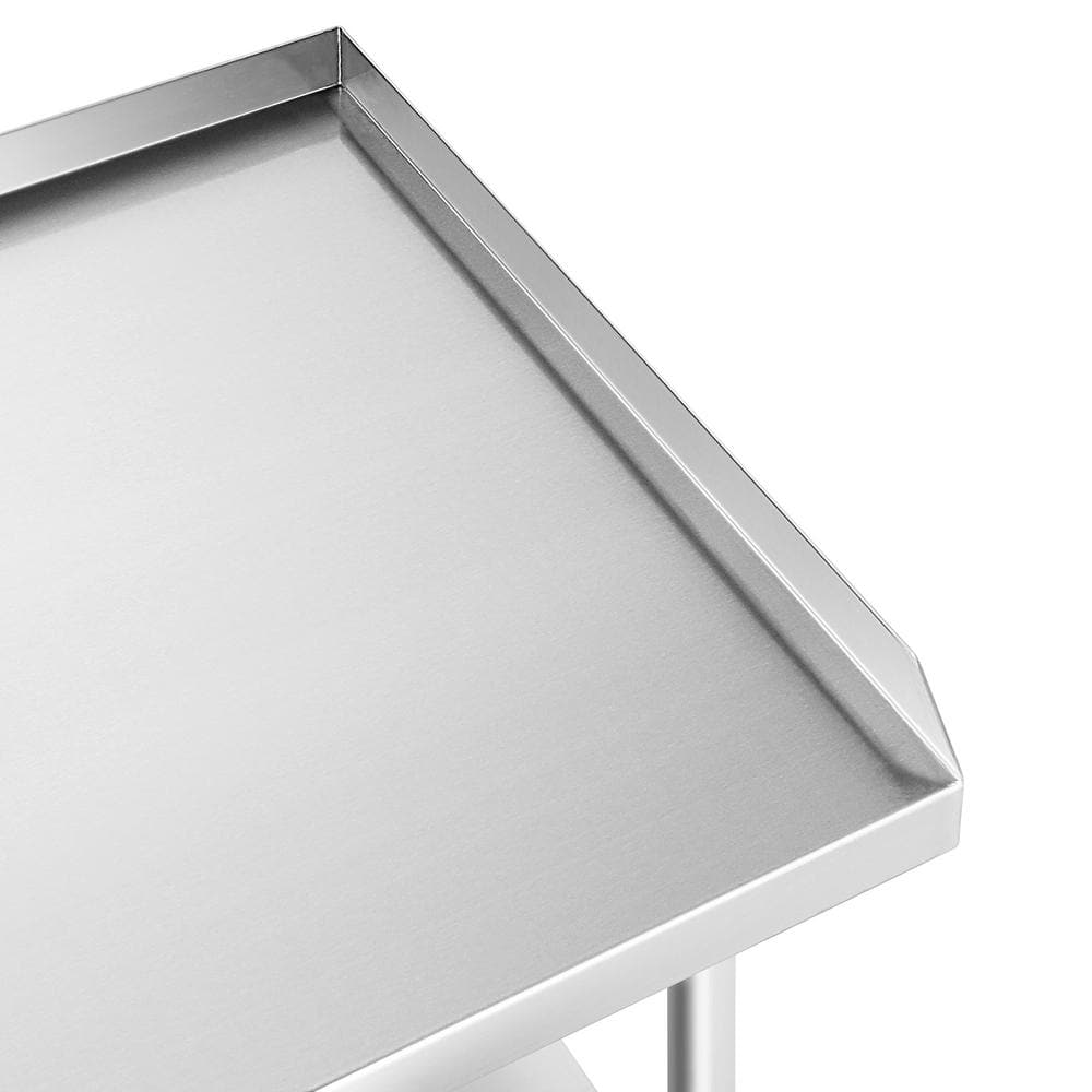 48" Stainless Steel Commercial Kitchen Utility Table with Undershelf