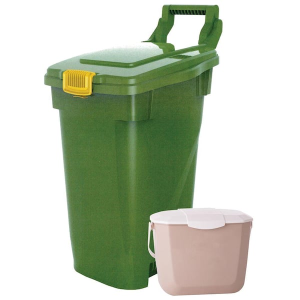 16 Gal. Curbside Organic Bin and 2 Gal. Kitchen Organic Bin