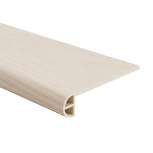 French Oak Del Monico 0.944 in. Thickness x 4.527 in. Width x 94.48 in. Length Vinyl Flush Stair Nose Molding