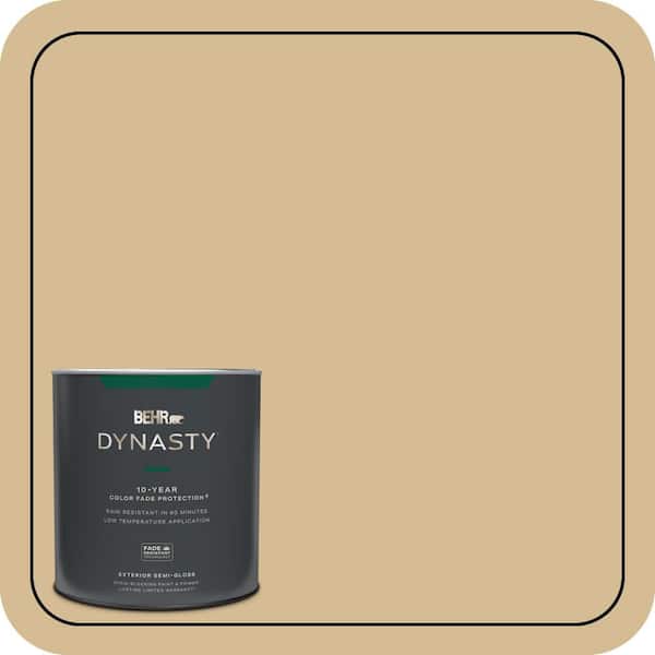 BEHR DYNASTY 1 qt. #330F-4 Pebble Path Semi-Gloss Enamel Exterior Stain-Blocking Paint & Primer