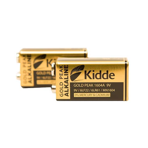 Kidde 9-Volt Smoke Detector Replacement Batteries