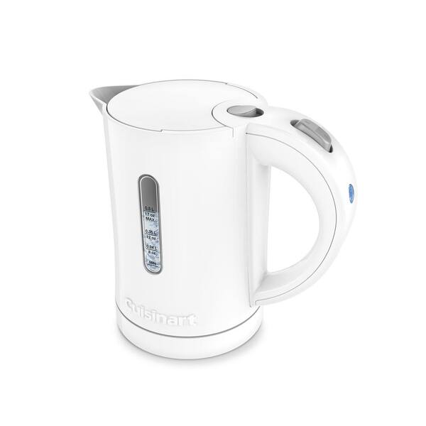 Cuisinart QuicKettle 2-Cup White Electric Kettle with Cool-Touch Handles
