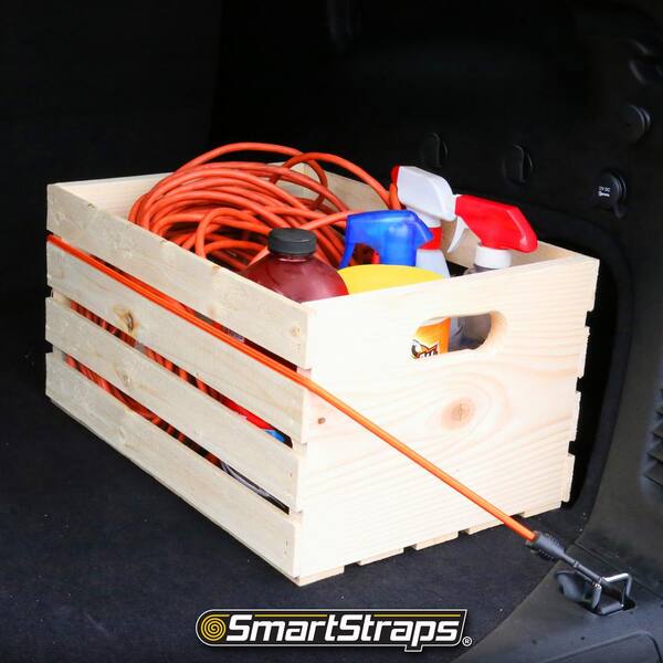 thumbnail image 2 of 20" Heavy Duty Flat Bungee Cords With Plastic Hooks - 1 To 48 Bungees (Blue) 2 of 4