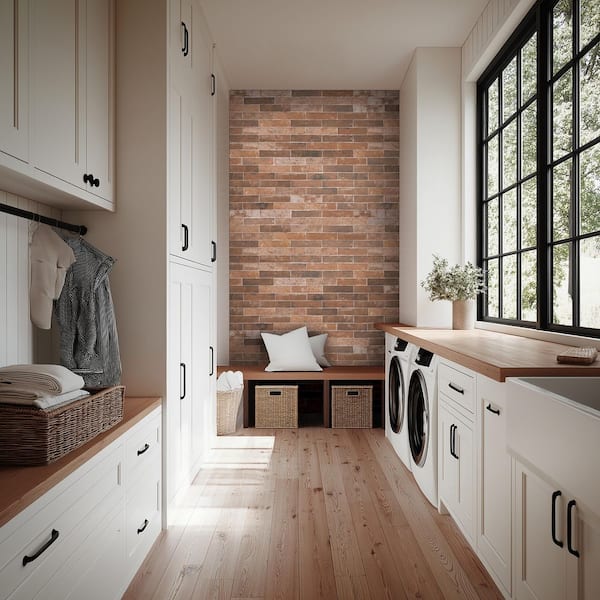 MSI Capella Red Brick Matte Red Porcelain Brick Look Tile