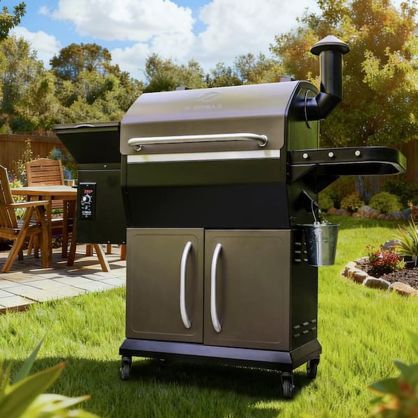 Z GRILLS 1056 sq. in. Pellet Grill and Smoker in Bronze with
