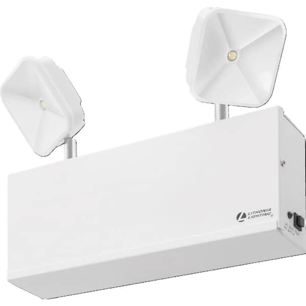 Lithonia Lighting TCU 7- Watt 120-347 Volt Integrated LED White Emergency Fixture